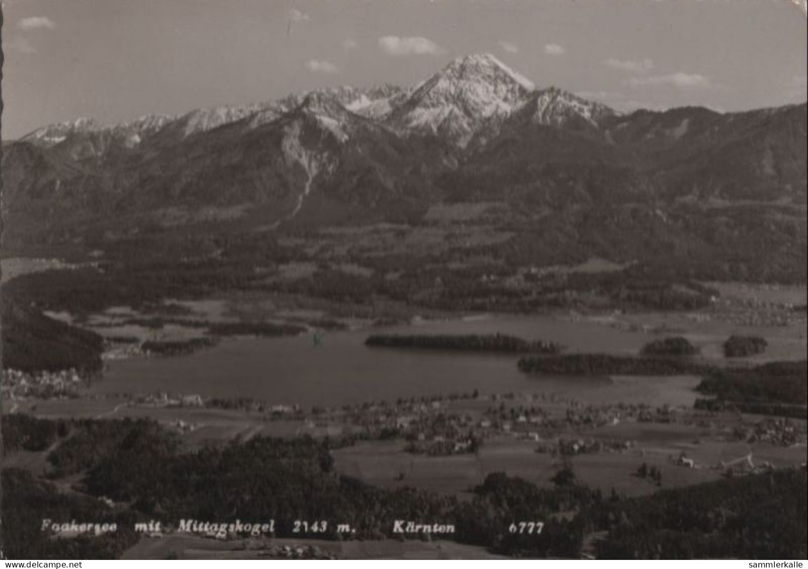 51680 - Österreich - Faaker See - Mit Mittagskogel - 1964 - Faakersee-Orte