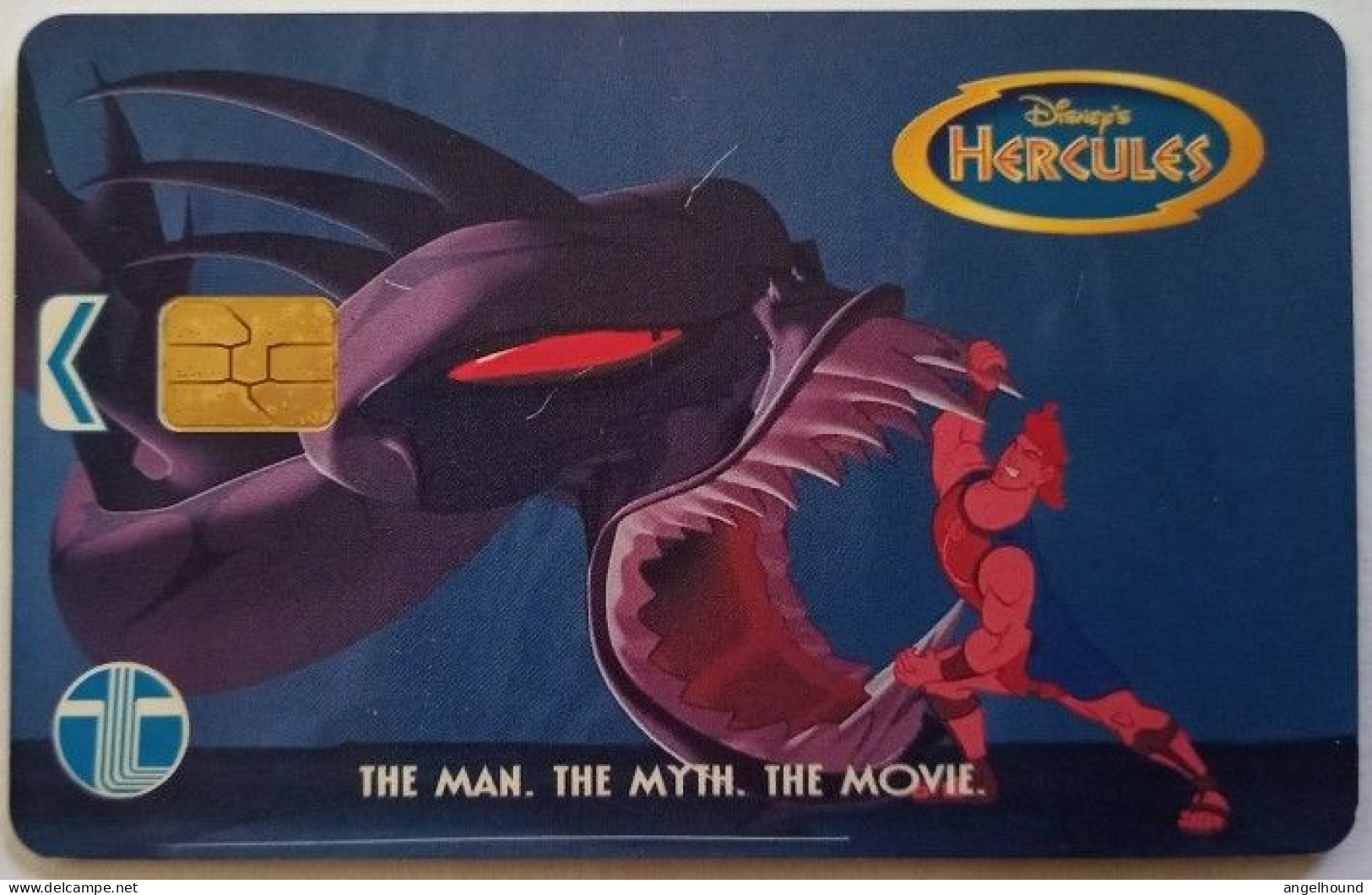 Malaysia Rm10 Chip Card - Disney Hercules 5/6 - Malaysia