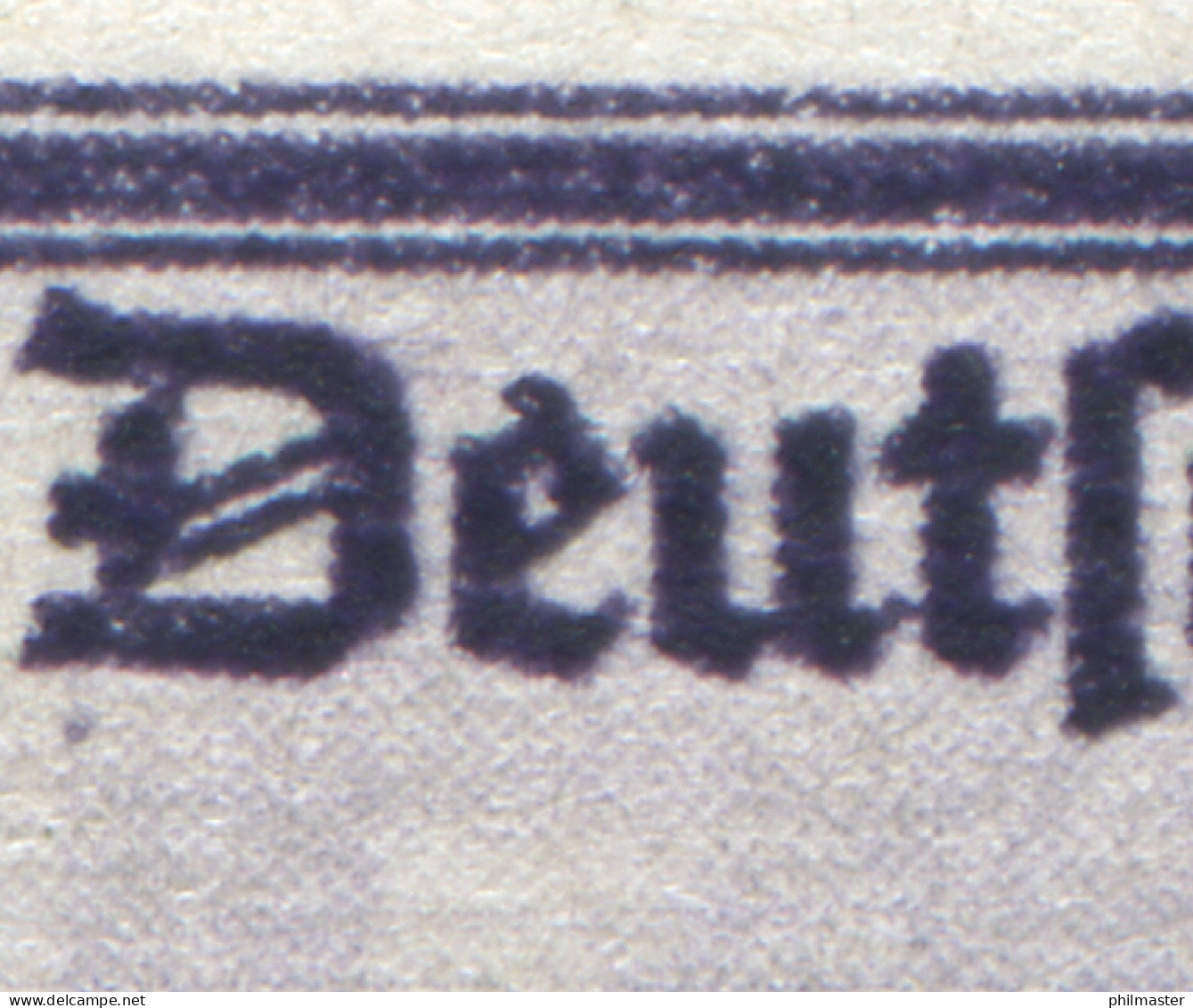 893IV Reichspost 24 Pf: Akzent Auf Dem Ersten E In Deutsches, Feld 2, ** - Variétés & Curiosités