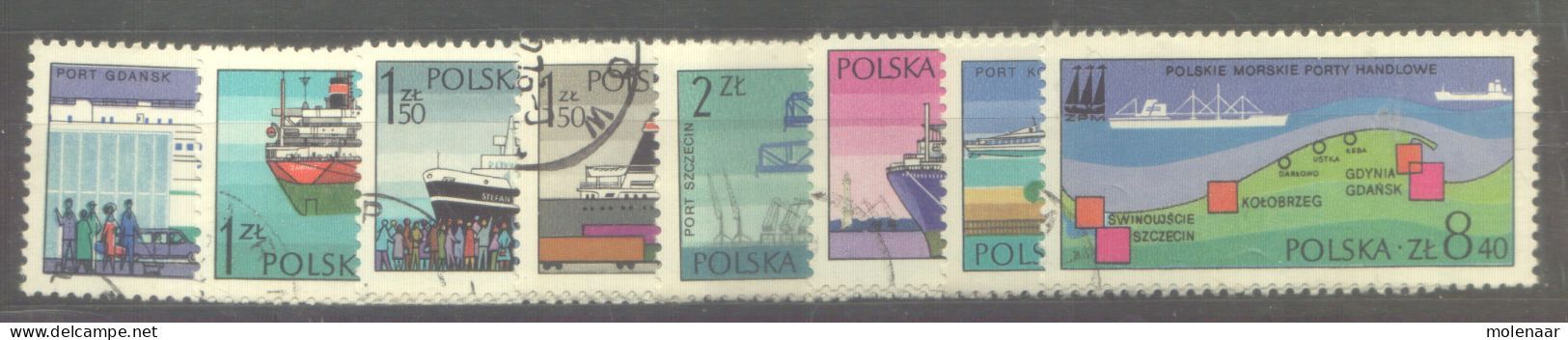 Postzegels > Europa > Polen > 1944-.... Republiek > 1971-80 > Gebruikt No. 2472-2479 (24137) - Oblitérés