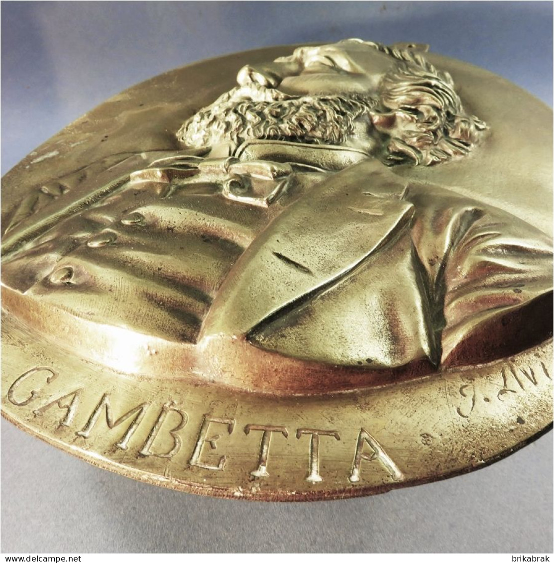 ° MEDAILLE GAMBETTA EN BRONZE @ Politique République Député