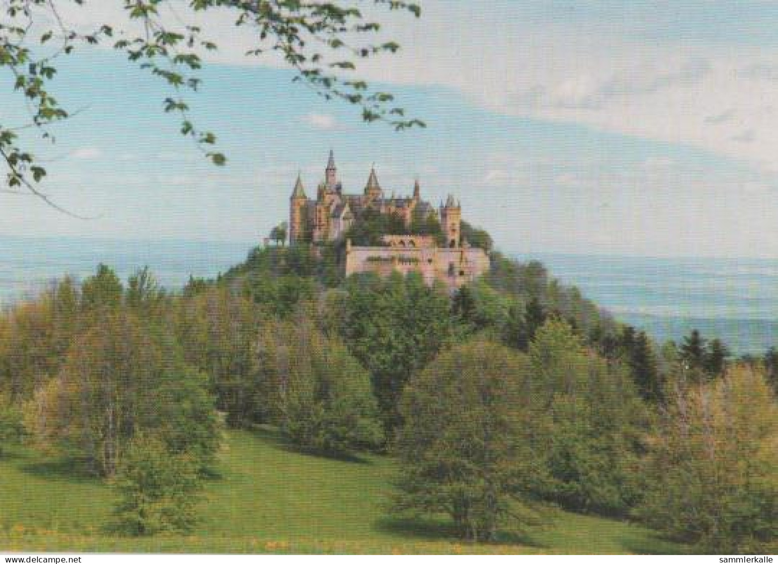 25668 - Burg Hohenzollern über Bäume Gesehen - Ca. 1985 - Balingen