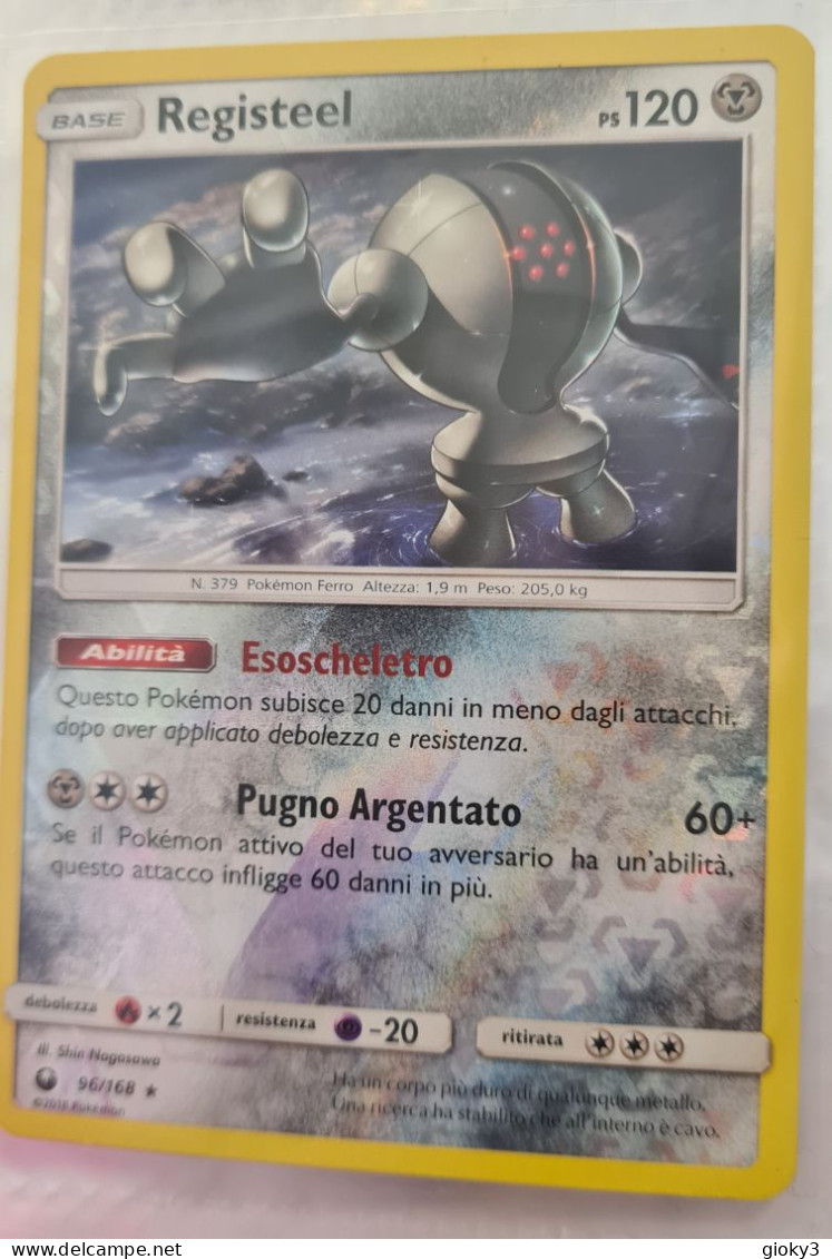 CARTA POKEMON  REGISTEEL PS 120 - Autres & Non Classés