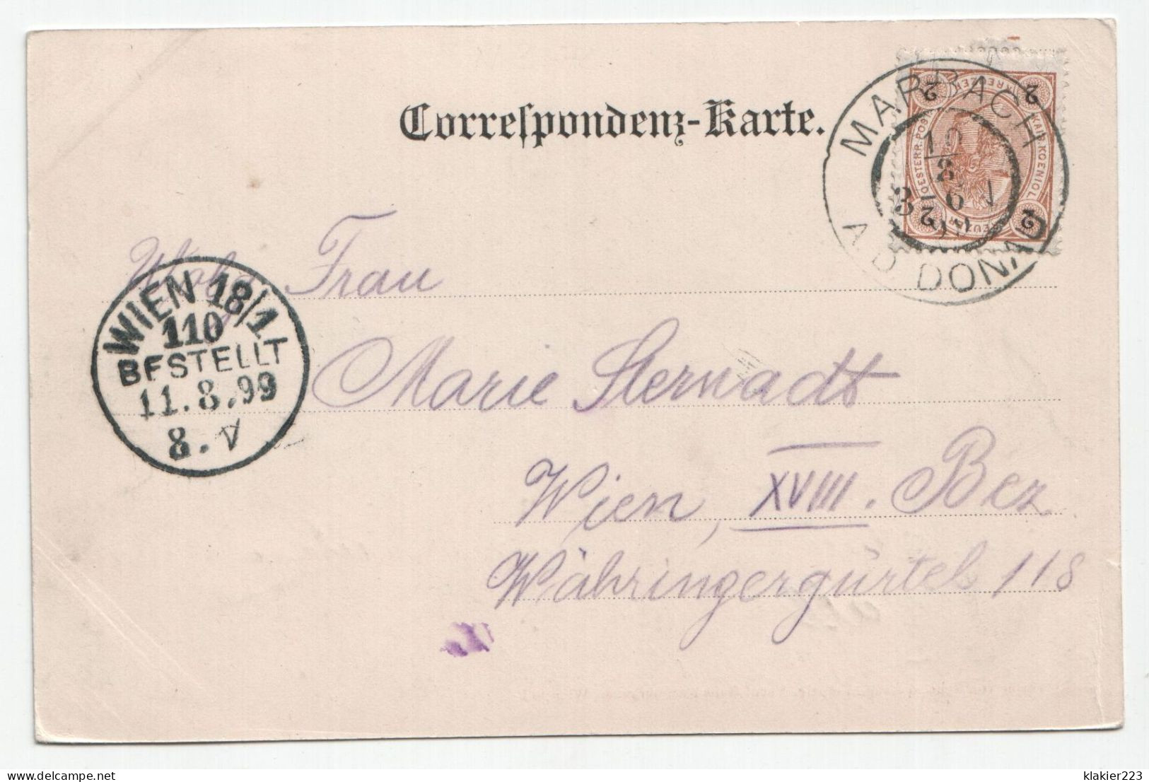 Gruss Aus Maria Taferl Nieder Österriech Wallfahrtsort Maria Taferl. Jahr 1899 - Melk