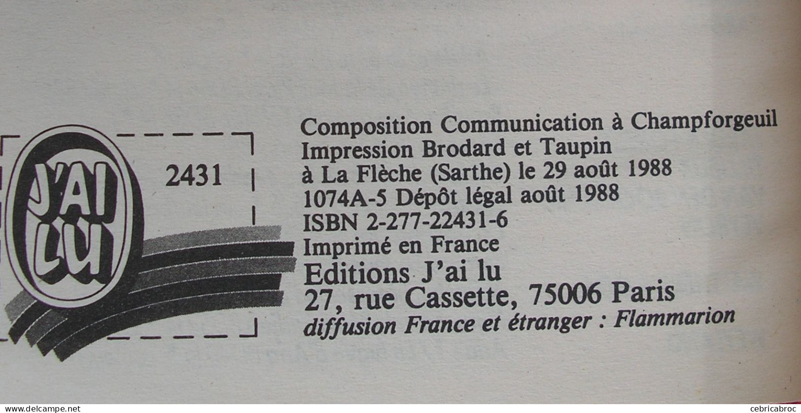 LES DOIGTS DE FLAMME - ERLE STANLEY GARDNER - J'ai Lu