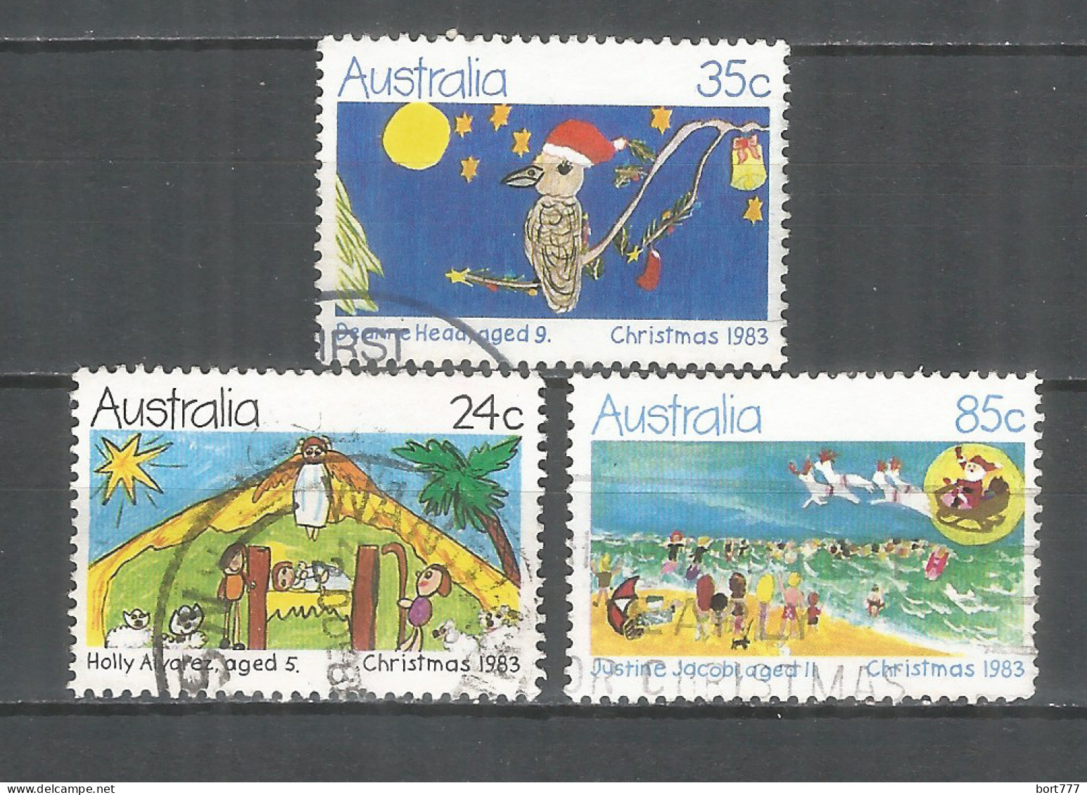 Australia 1983 Year, Used Stamps Set  - Gebruikt