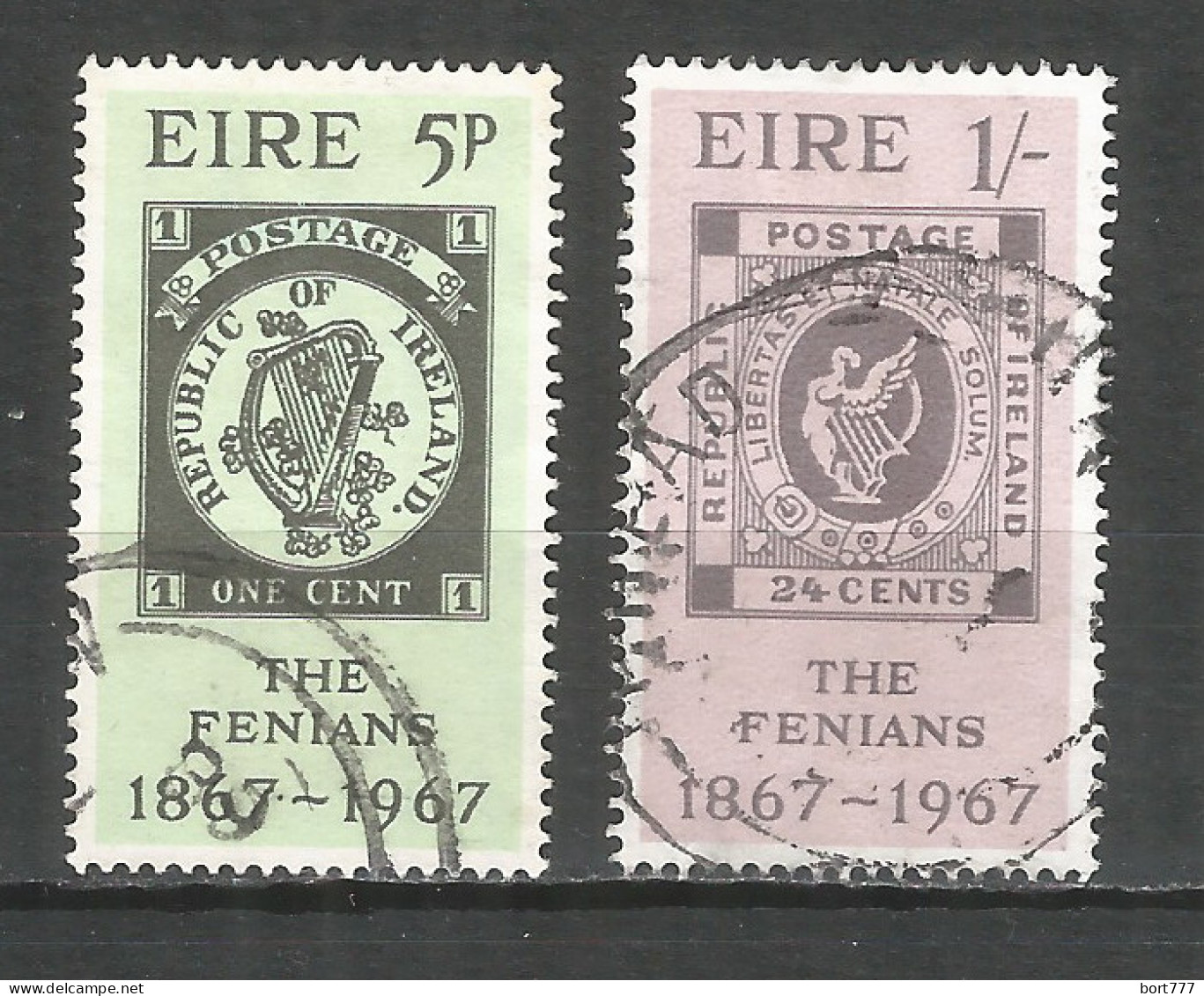 IRELAND 1967 Used Stamps Mi.# 198-199 - Oblitérés