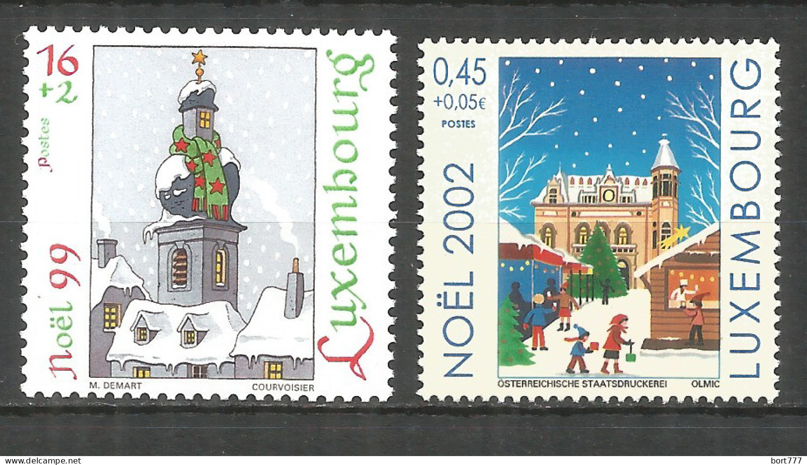 Luxembourg 1999/2002  Year, Mint Stamps MNH (**)  - Ongebruikt