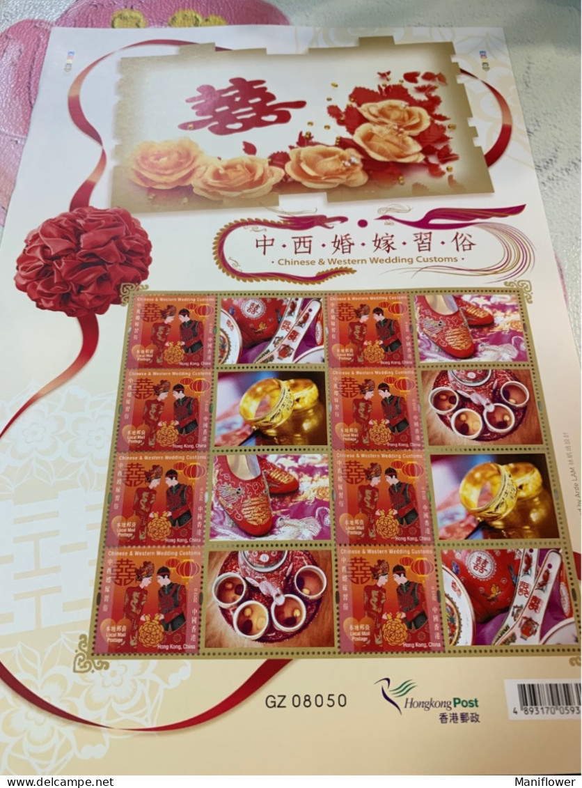 Hong Kong Stamp 2013 Chinese And Western Costumes Sheet MNH - Briefe U. Dokumente