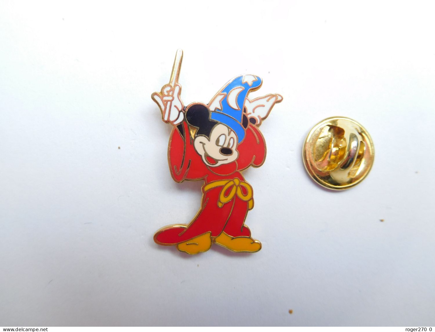 Beau Pin's En EGF , Disney , Mickey , Magicien , Signé Disney - Disney