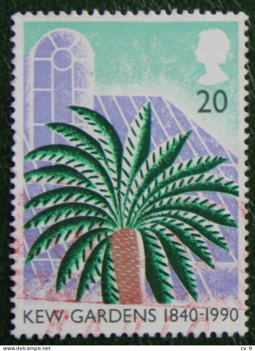 20P KEW GARDENS Tree Baume (Mi 1270) 1990 Used Gebruikt Oblitere ENGLAND GRANDE-BRETAGNE GB GREAT BRITAIN - Usados