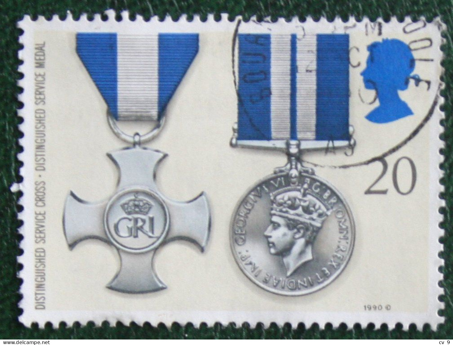 Awards Bravery Medals (Mi 1294) 1990 Used Gebruikt Oblitere ENGLAND GRANDE-BRETAGNE GB GREAT BRITAIN - Used Stamps