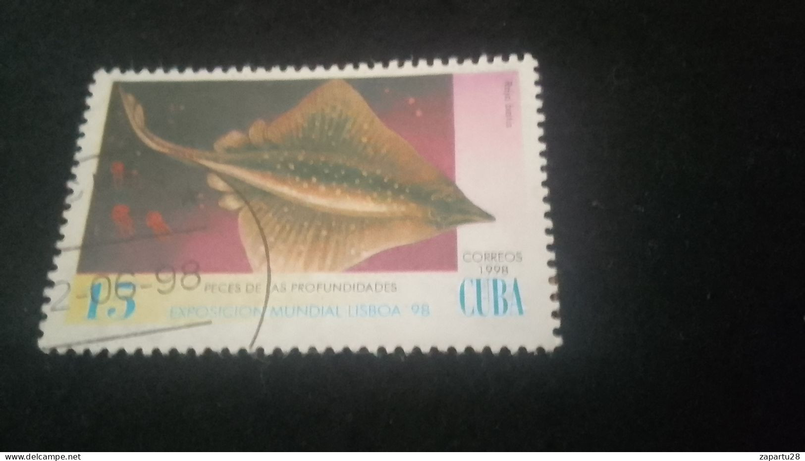 CUBA- 1980-90   15  C.     DAMGALI - Gebraucht