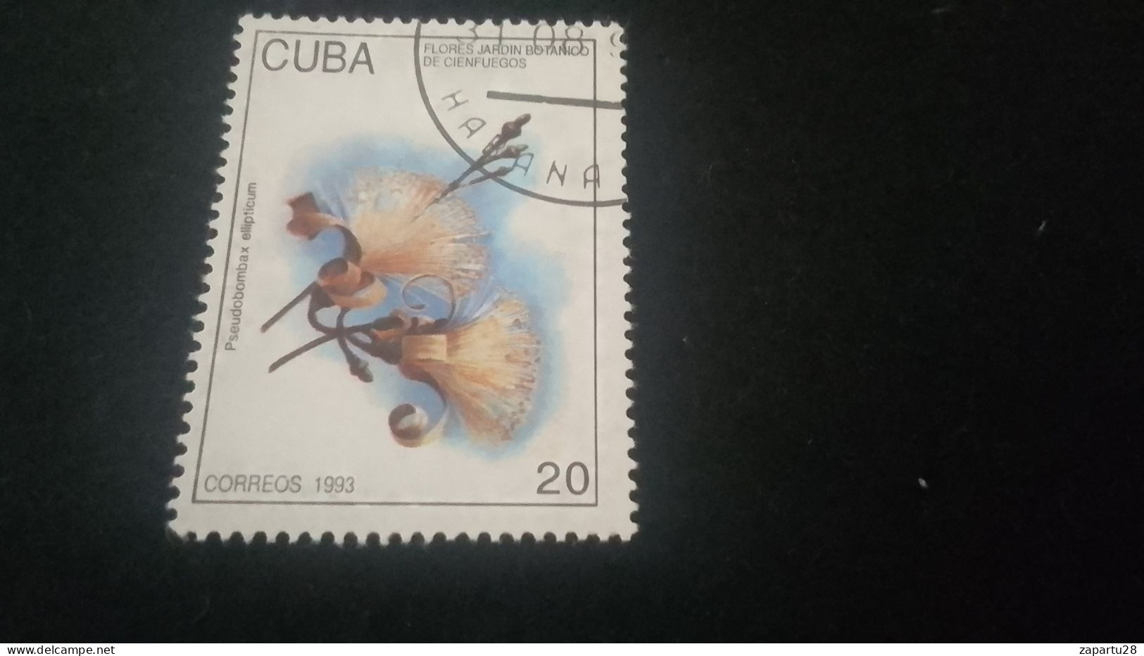 CUBA- 1980-90   20  C.     DAMGALI - Oblitérés