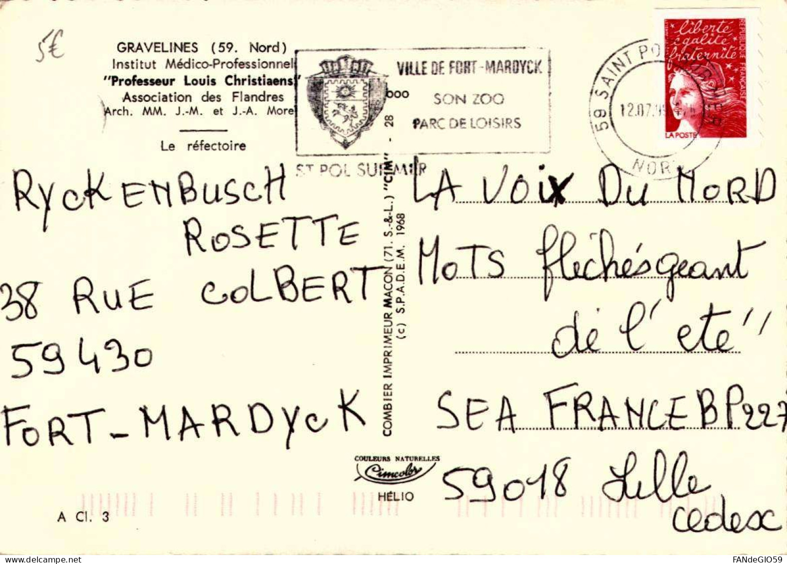 59] Nord > Gravelines 10   CARTES POSTALES //// 84 / 11