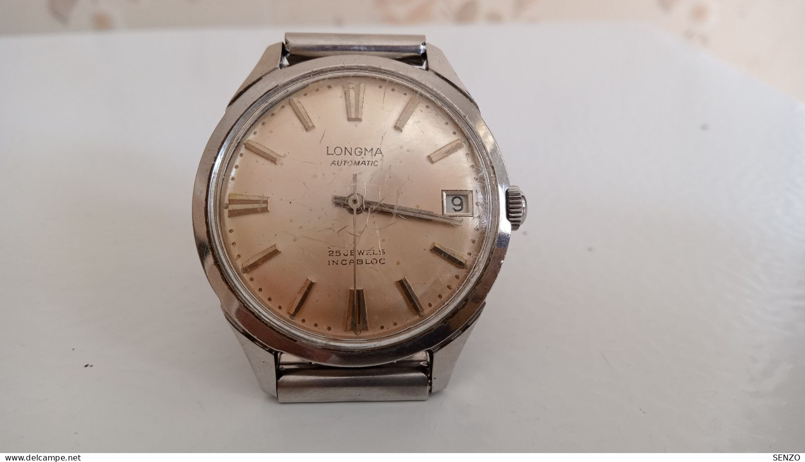 MONTRE AUTOMATIQUE LONGMA FONCTIONNE - Antike Uhren