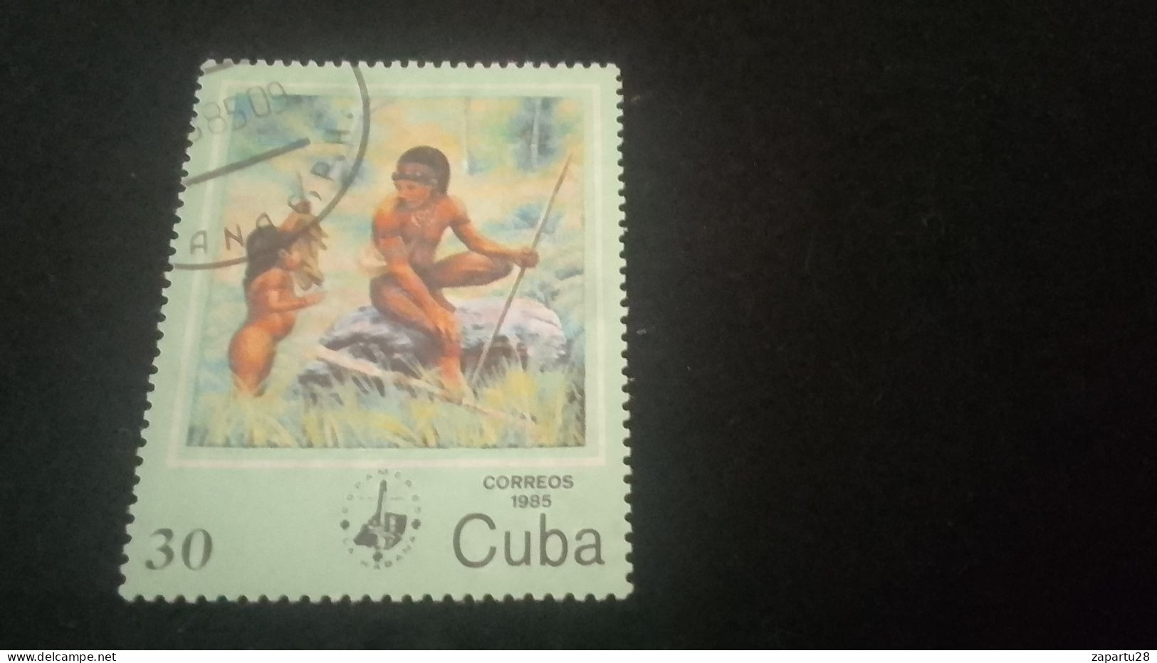 CUBA- 1980-90   30  C.     DAMGALI - Oblitérés