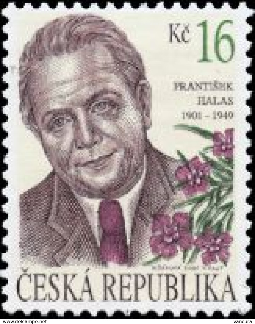 ** 294 Czech Republic Frantisek Halas, Poet 2001 - Ungebraucht