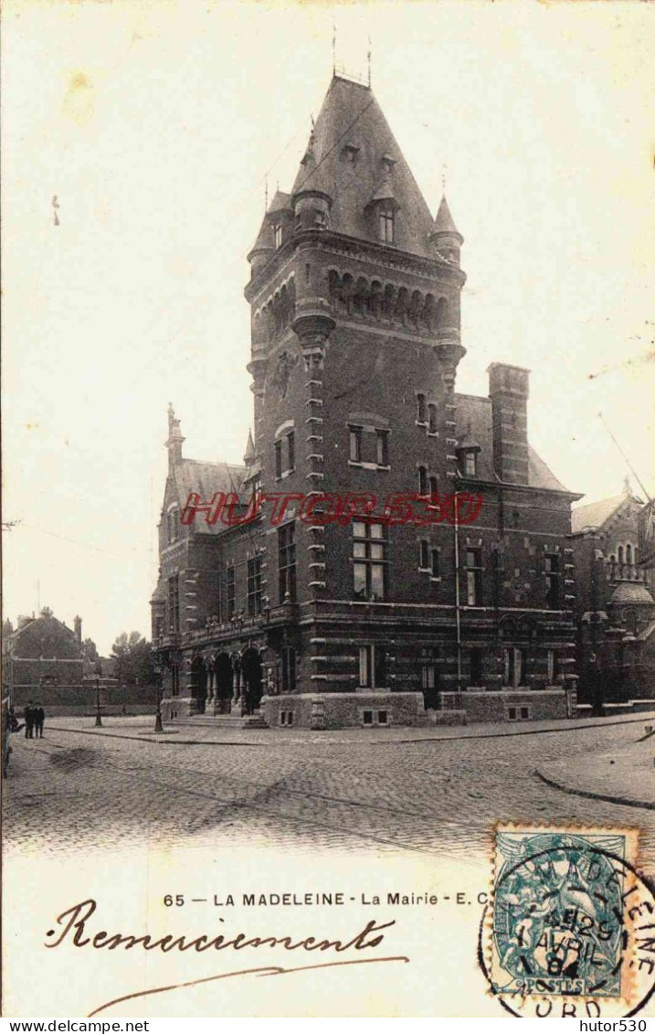 CPA LA MADELEINE - NORD - LA MAIRIE - La Madeleine