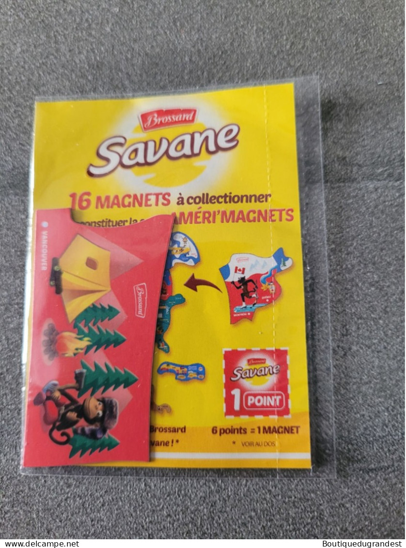 Magnet Brossard Savane Amérique Vancouver Neuf - Advertising