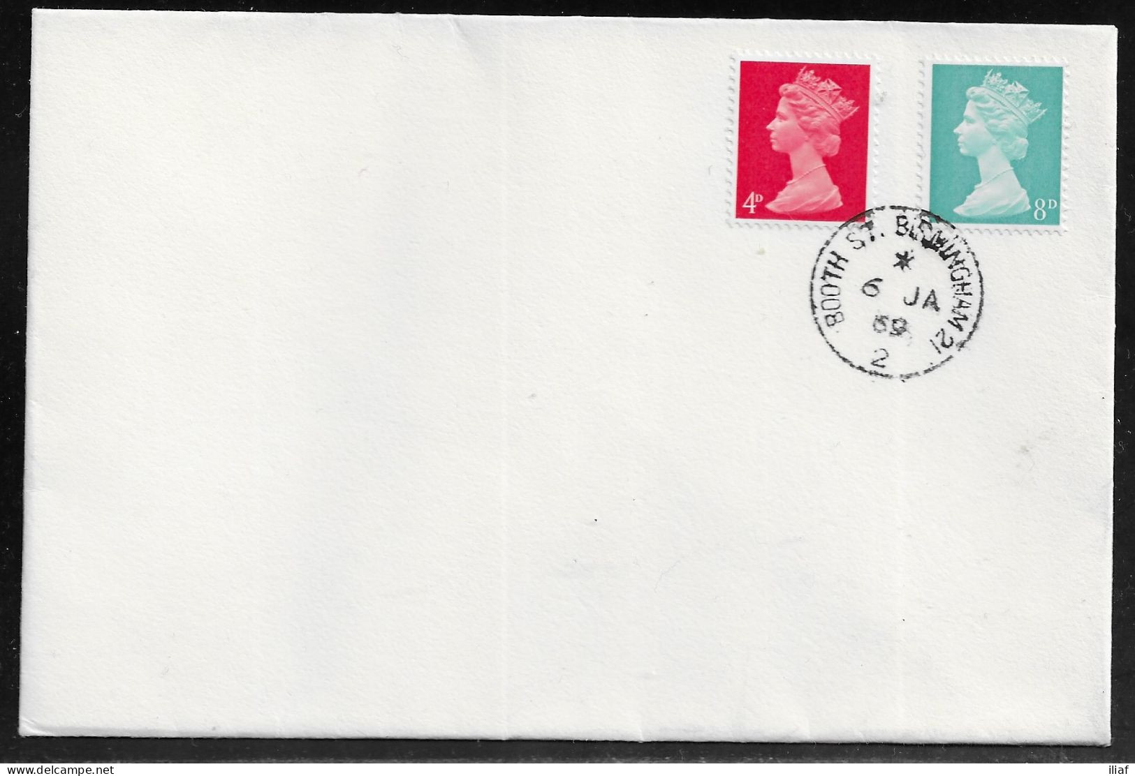 United Kingdom Of Great Britain. FDC Sc. MH7, MH12. Queen Elizabeth II - Predecimal Machin  FDC Cancellation - 1952-1971 Pre-Decimal Issues