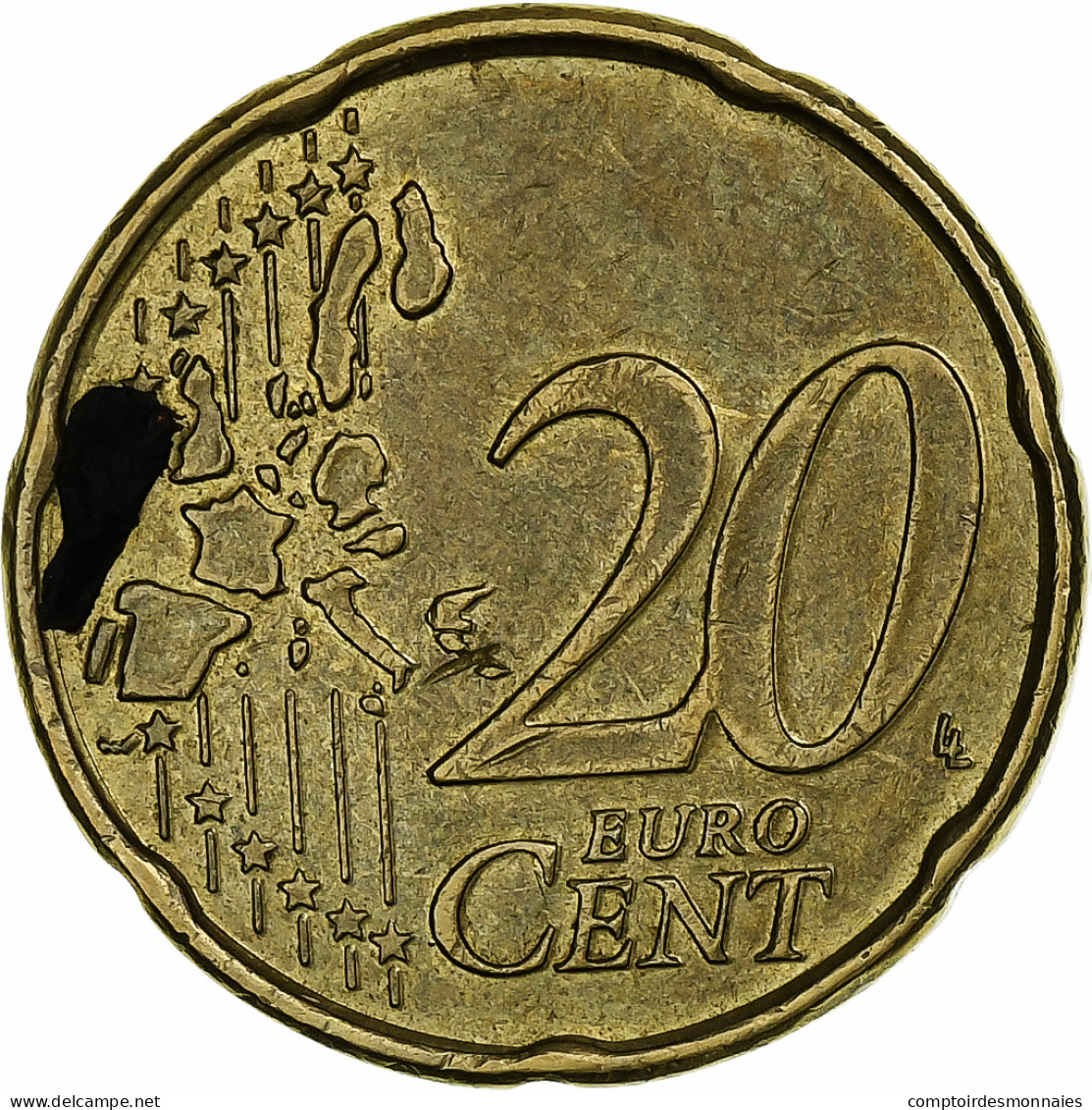 Belgique, Albert II, 20 Euro Cent, 2004, Bruxelles, Laiton, TTB, KM:228 - Belgien