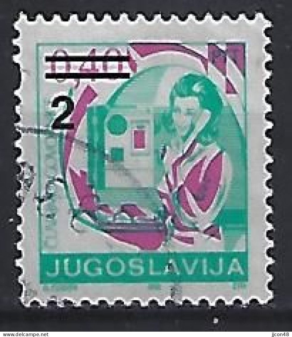 Jugoslavia 1990  Postdienst (o) Mi.2442 A (type I) - Gebraucht