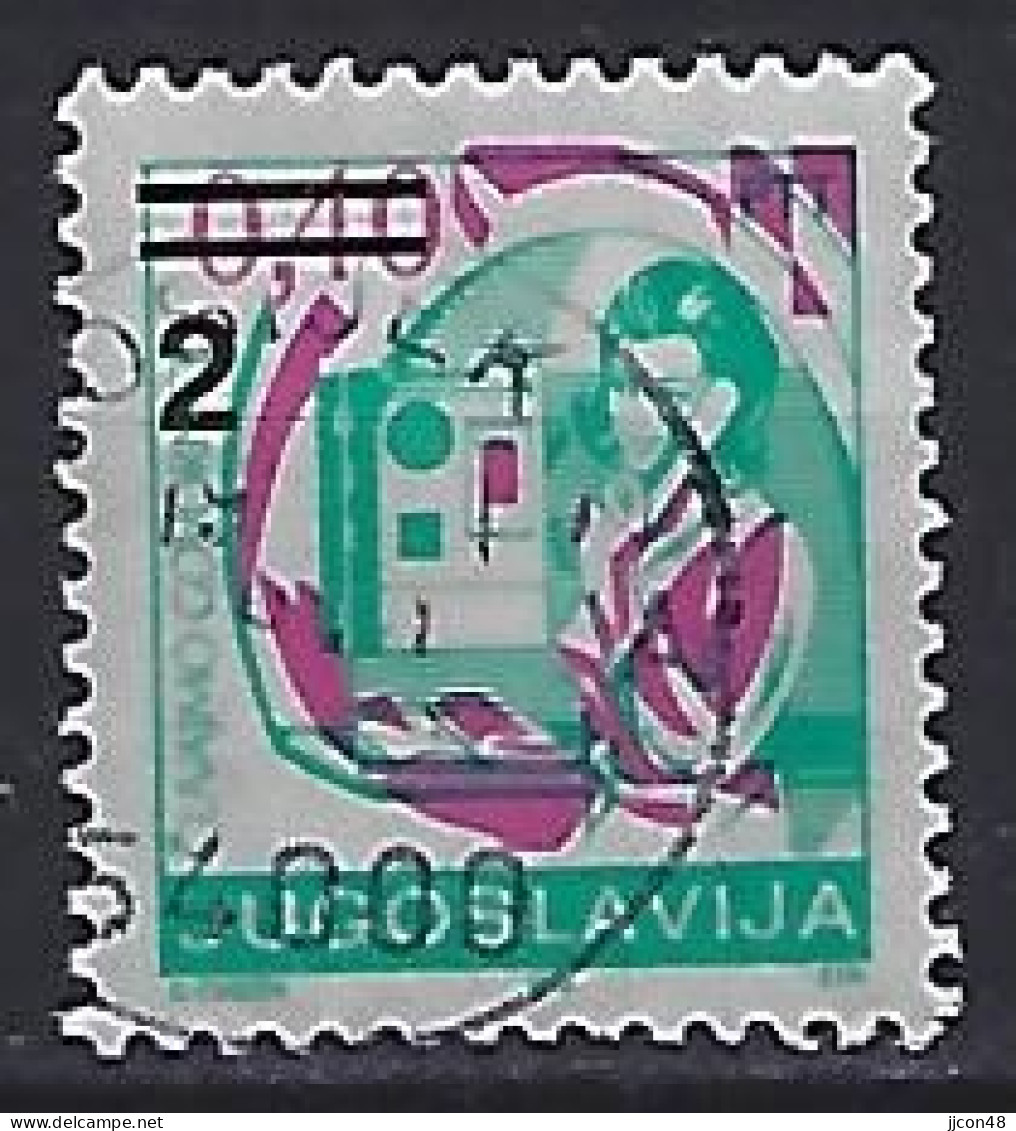 Jugoslavia 1990  Postdienst (o) Mi.2442 C (type I) - Used Stamps