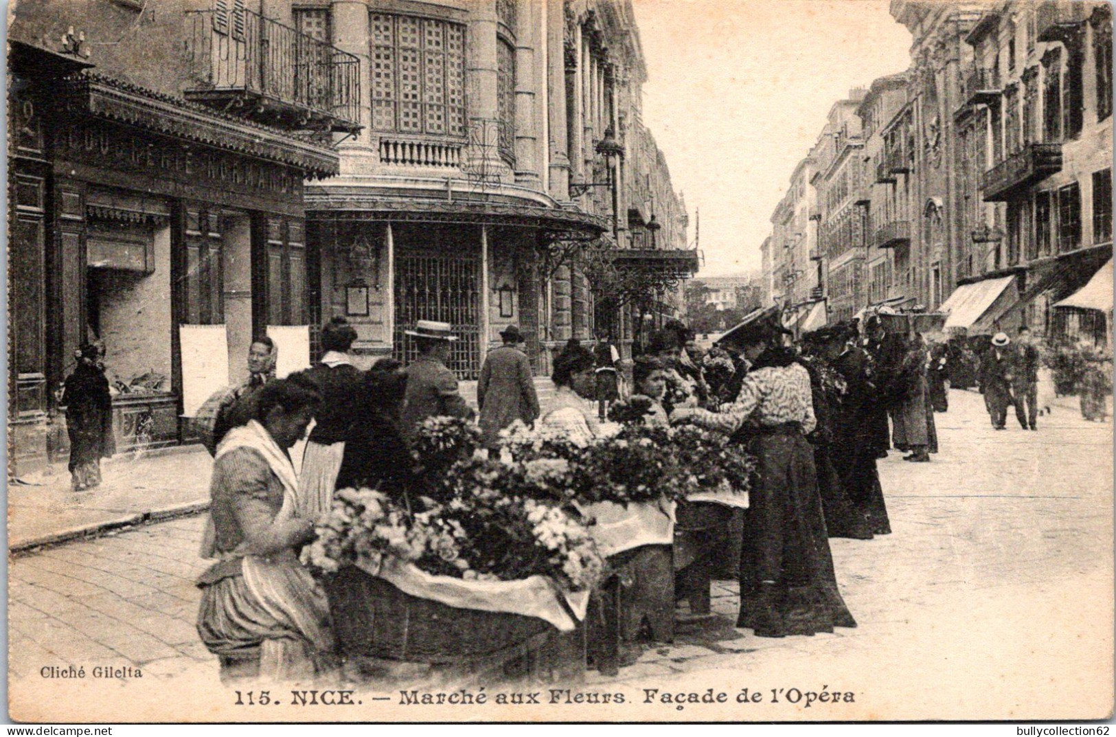 CPA - SELECTION -  NICE  -  Marché Aux Fleurs - Markets, Festivals