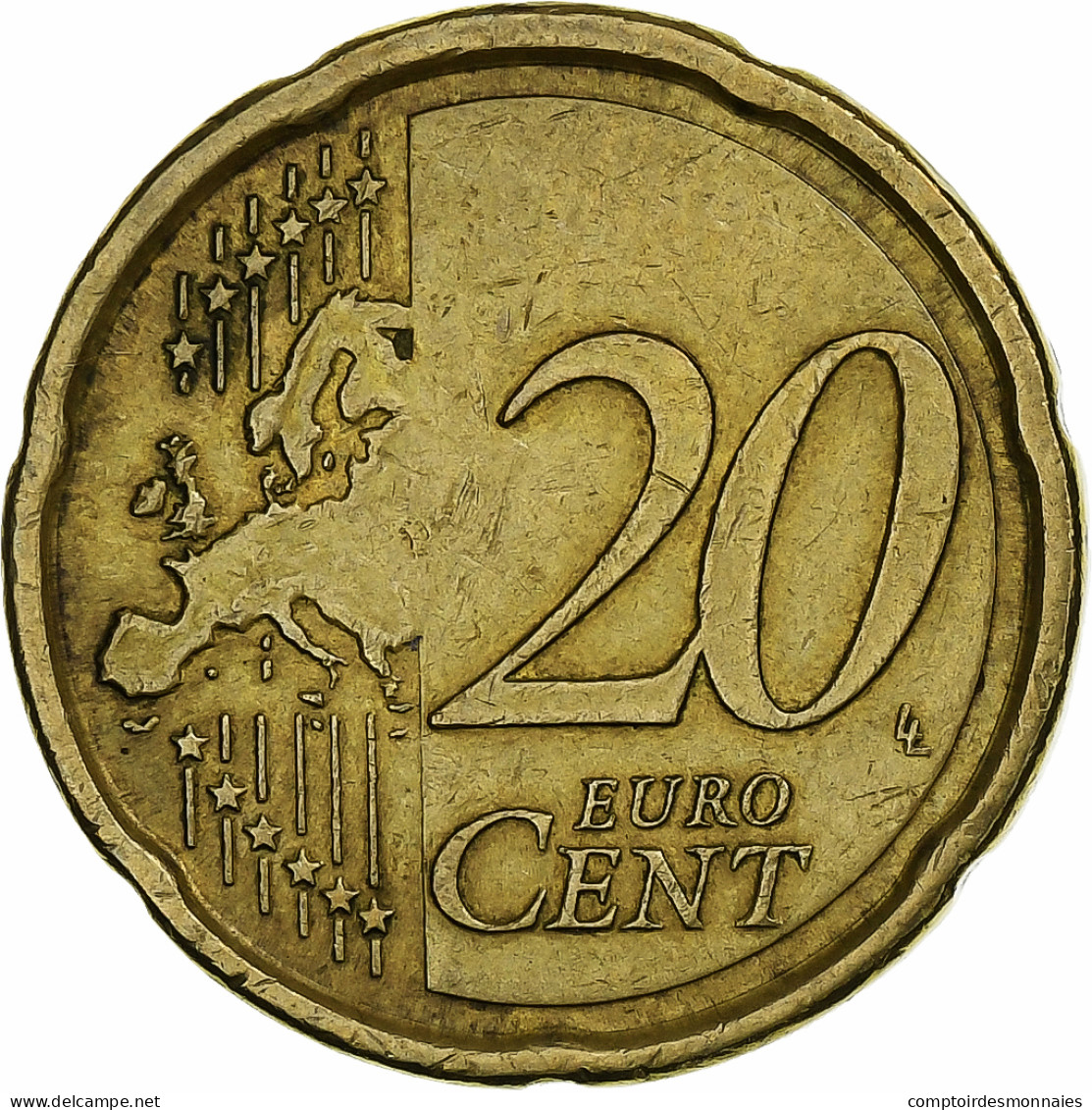 Italie, 20 Euro Cent, 2009, Or Nordique, TTB - Italie