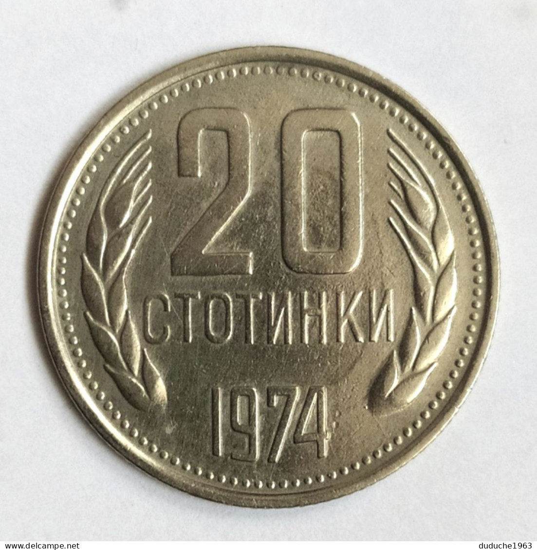 Bulgarie - 20 Stotinki 1974 - Bulgarije