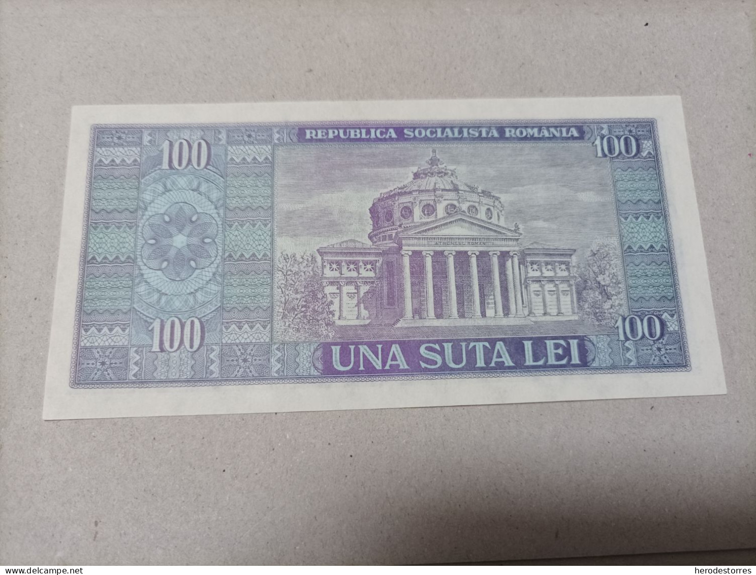 Billete Rumania, 100 Lei, Año 1966, UNC - Roumanie