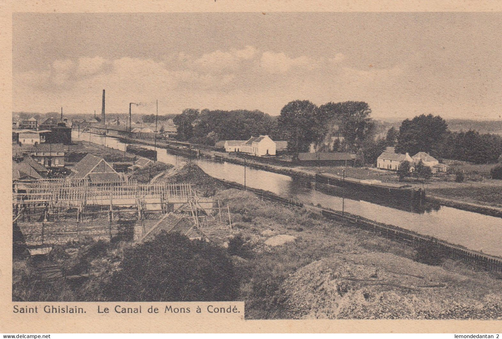 Saint Ghislain - Le Canal De Mons à Condé - Saint-Ghislain