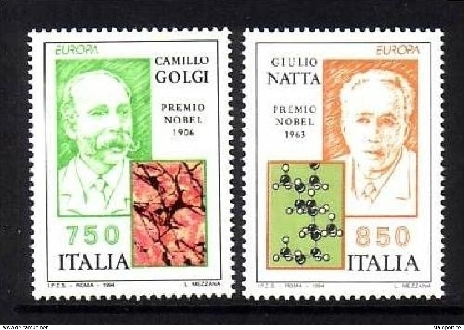 ITALIEN MI-NR. 2325-2326 POSTFRISCH(MINT) EUROPA 1994 ENTDECKUNGEN Und ERFINDUNGEN NOBELPREISTRÄGER - 1994