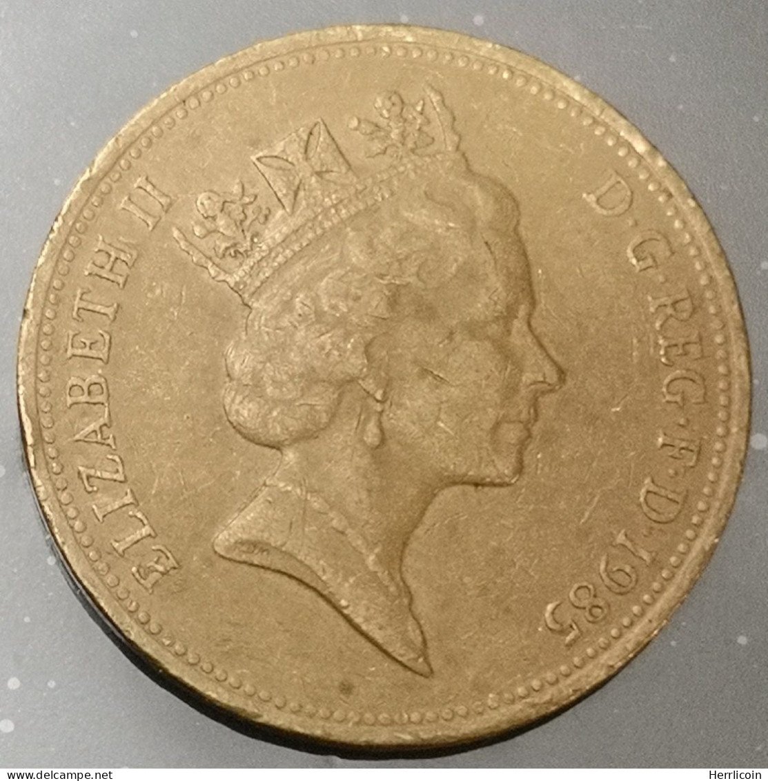 Monnaie Royaume Uni - 1985 - 2 Pence Elizabeth II 3e Effigie, Bronze - 2 Pence & 2 New Pence