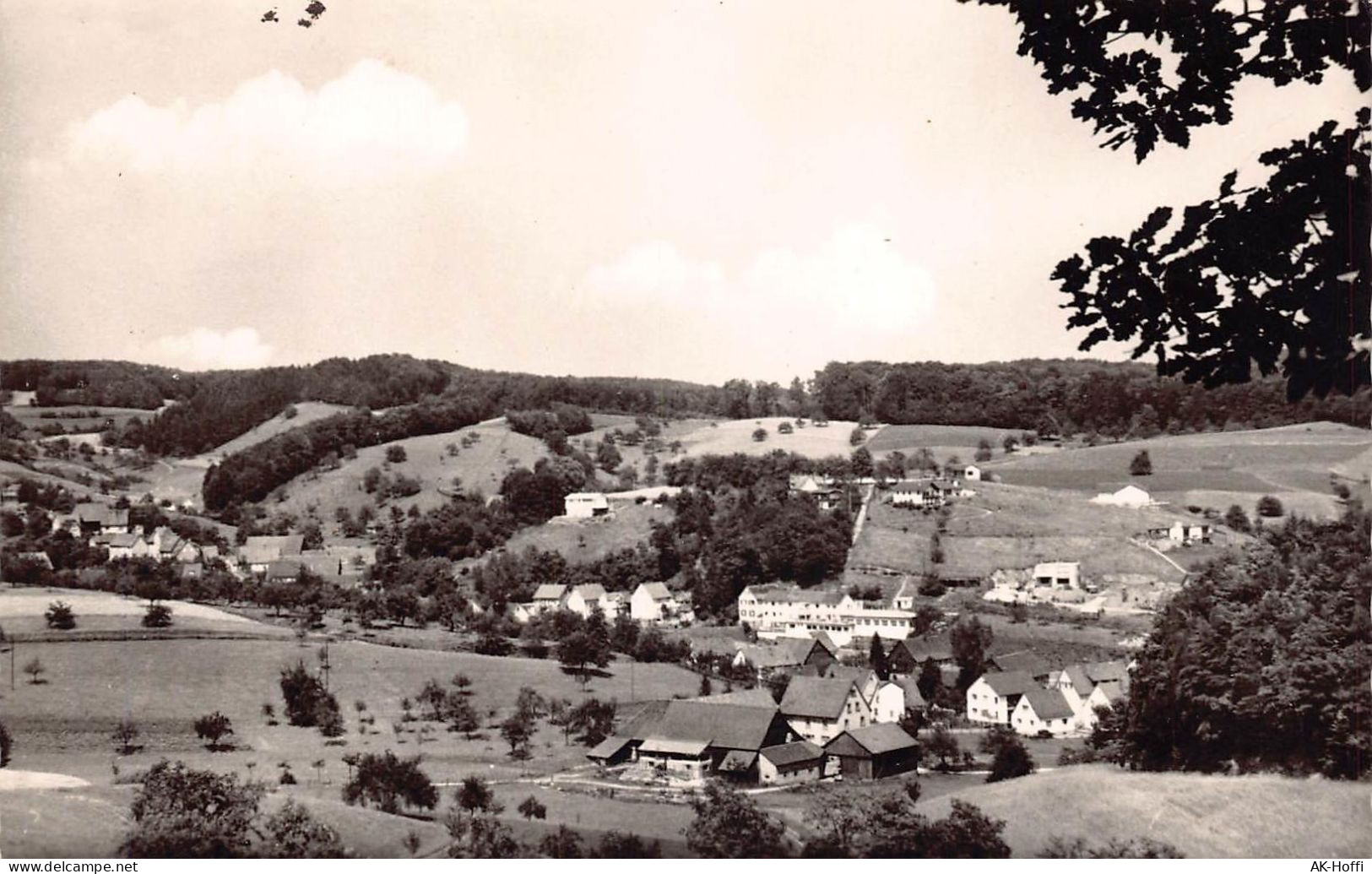 Bonsweiher / Odenwald, Panoramablick Auf Den Ort - Odenwald