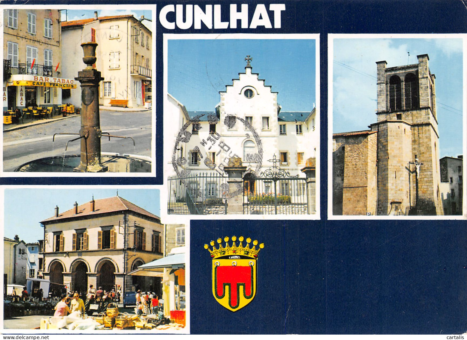 63-CUNLHAT-N°C4039-C/0147 - Cunlhat