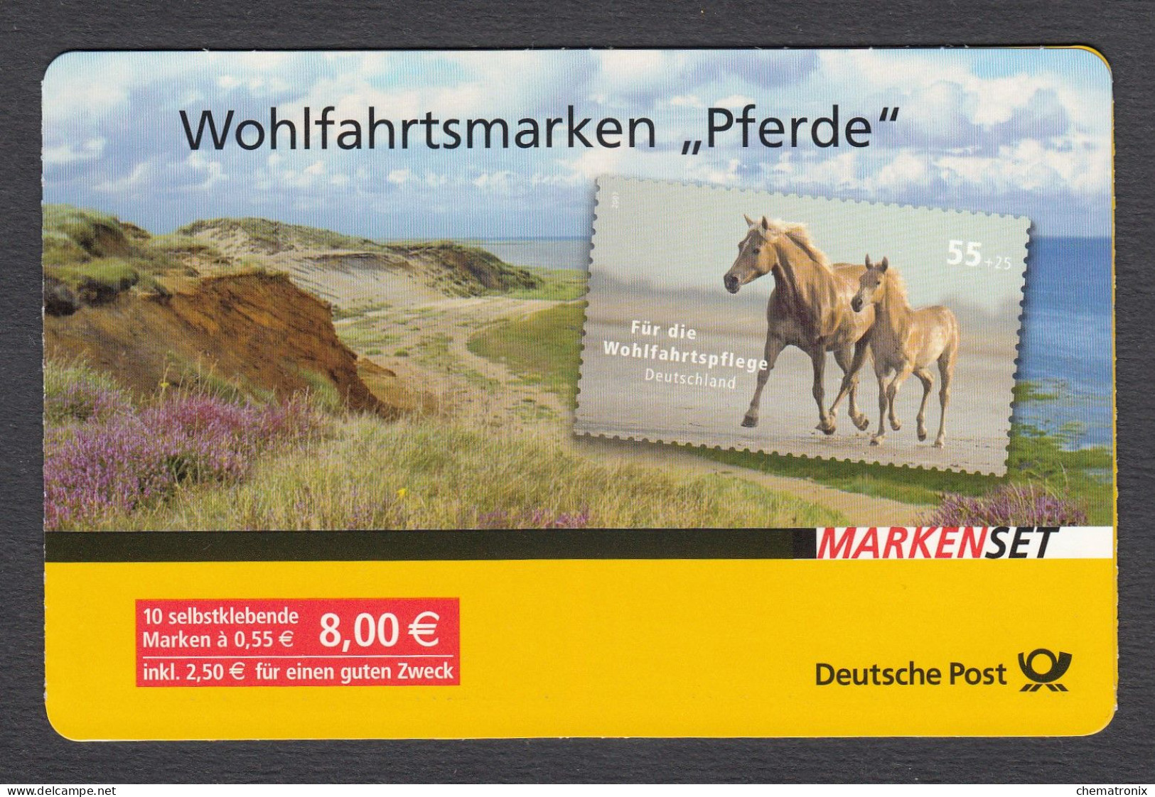 Germany 2007 -- Horses -- Mi: MH69 -- MNH** - 2001-2010