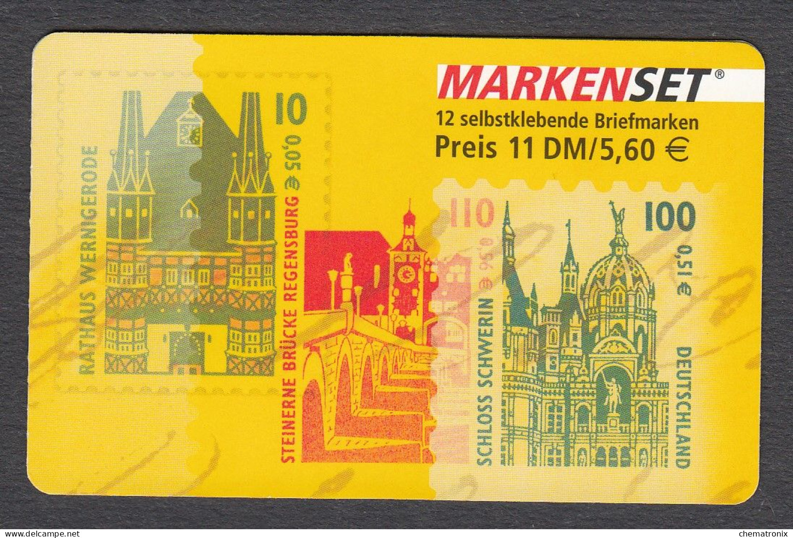 Germany 2001 -- Sights -- Mi: MH43 -- MNH** - 2001-2010