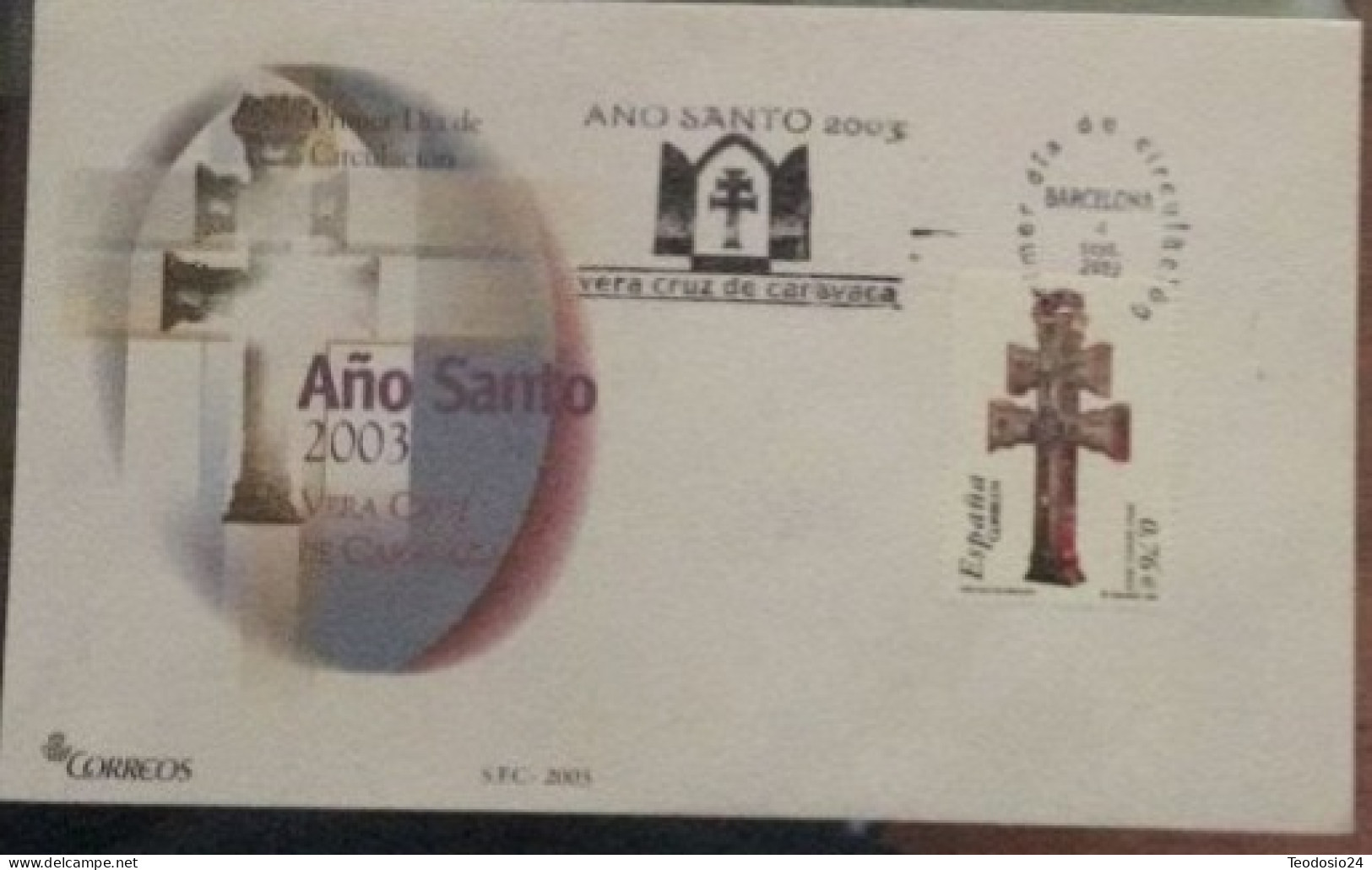 FDC  2003.- Vera Cruz De Caravaca. Año Santo. - FDC