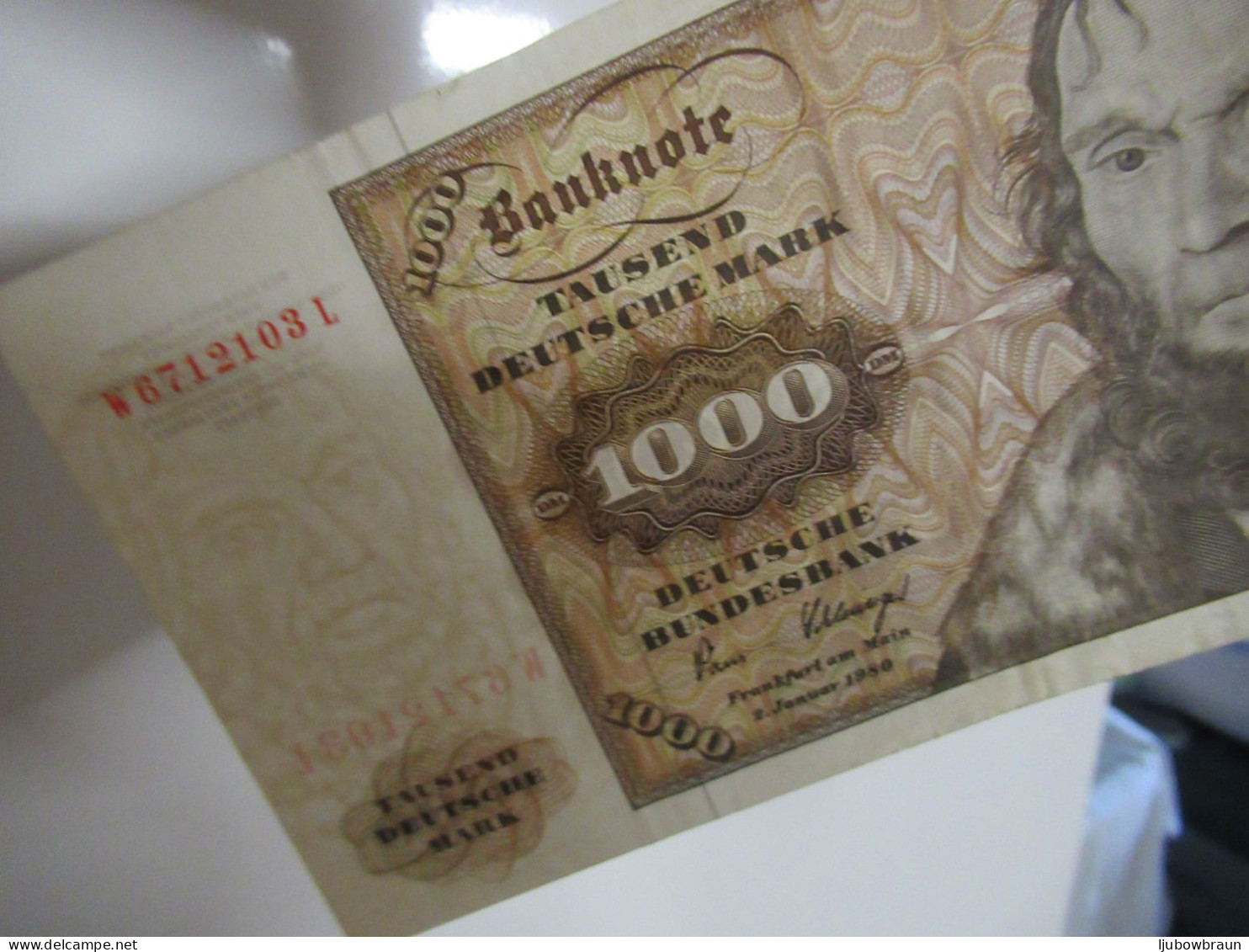 Deutschland 1000 Mark, Ro-291a, Ss - 1000 Deutsche Mark