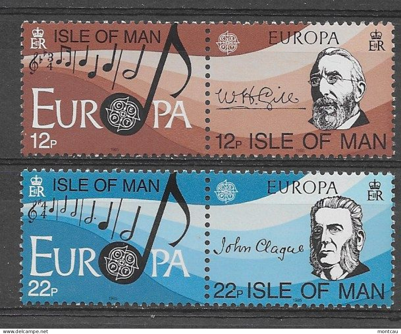 Isle Of Man 1985.  Europa Mi 278-81  (**) - 1985