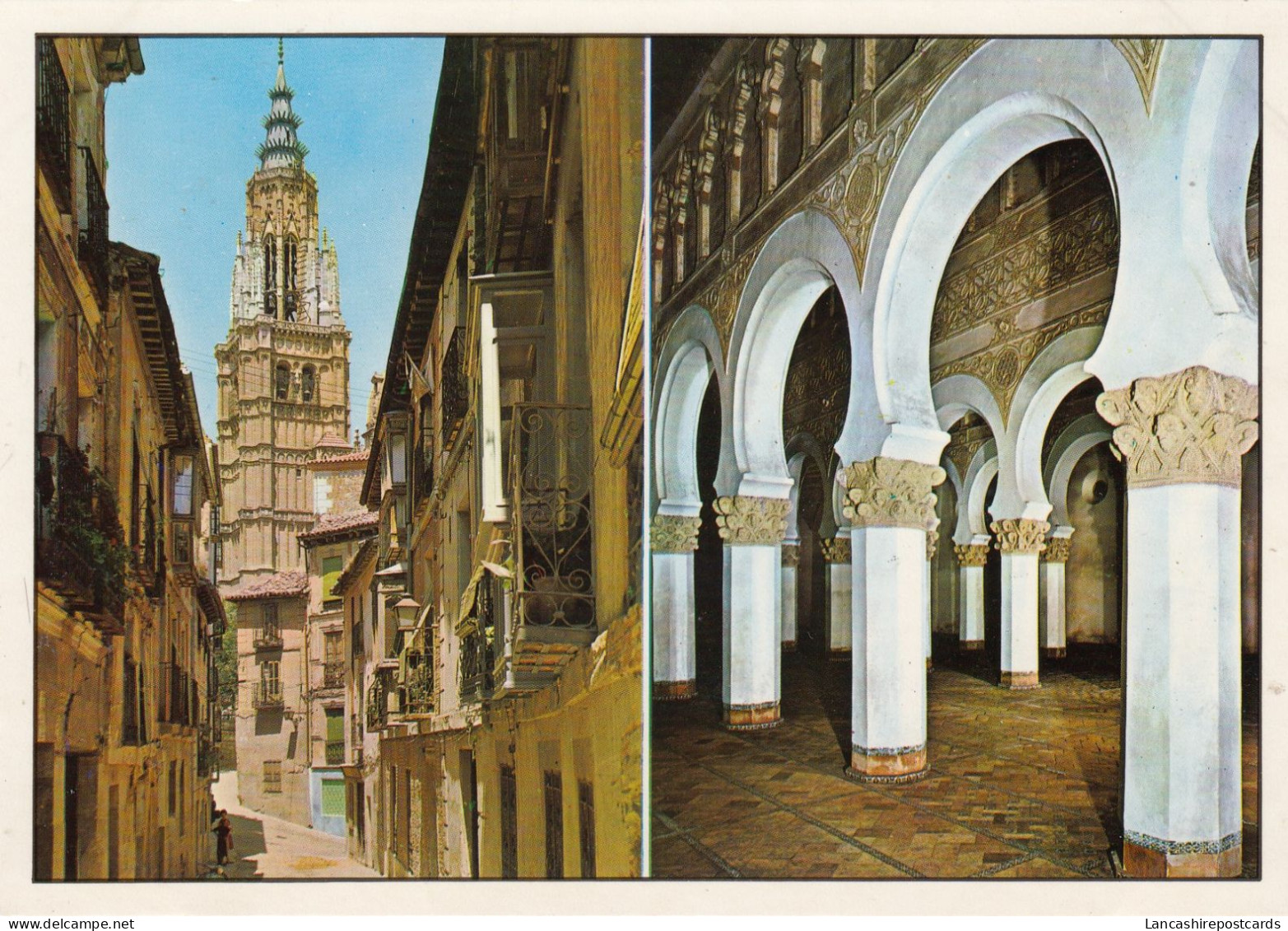 Postcard Toledo Street Of St Elizabeth Spain My Ref B26429 - Toledo