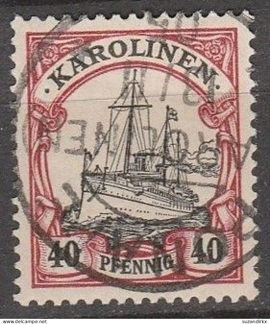 Karolinen     .    Michel   .    13    .     O      .     Gestempelt - Caroline Islands