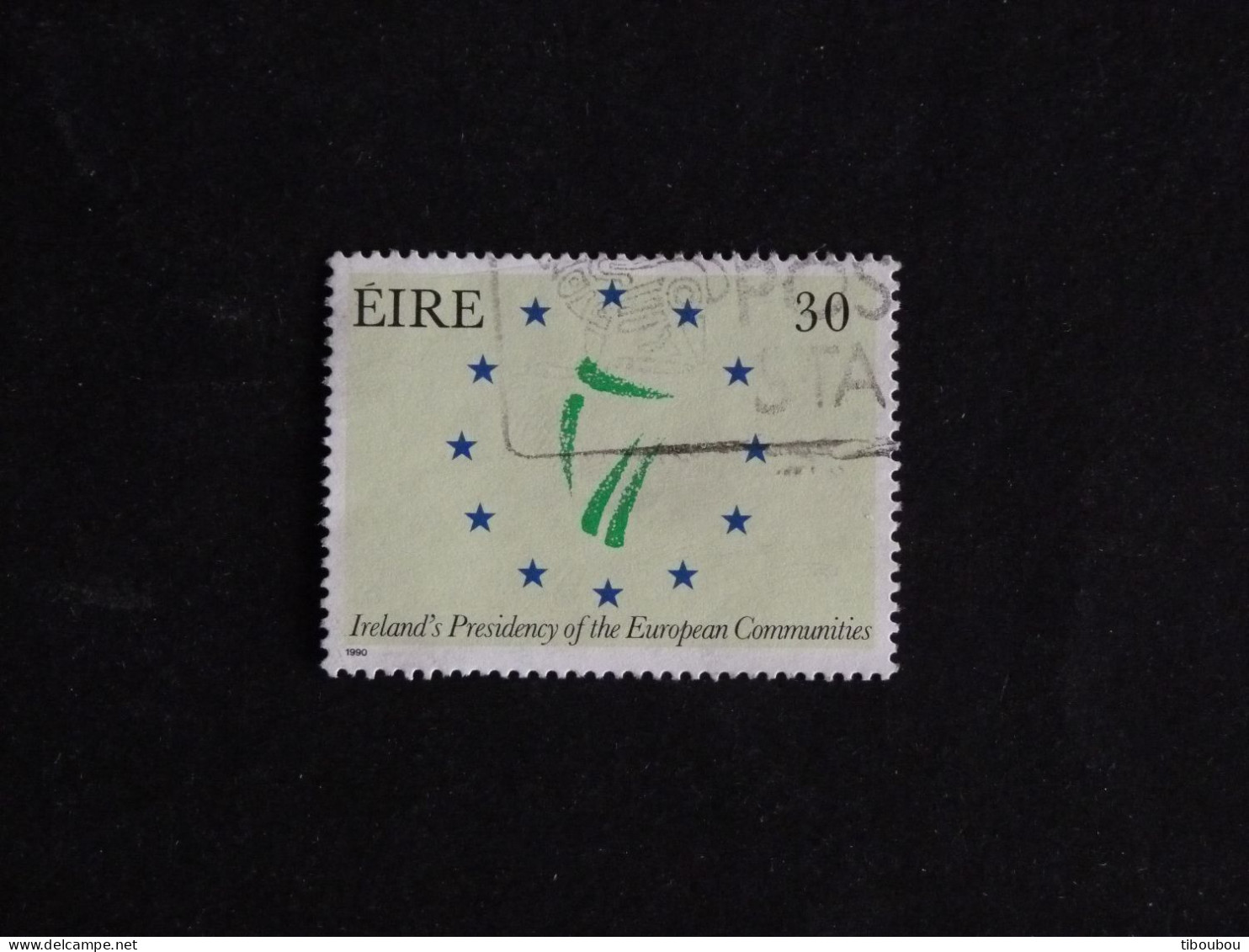 IRLANDE IRELAND EIRE YT 701 OBLITERE - PRESIDENCE CONSEIL EUROPE - Gebraucht