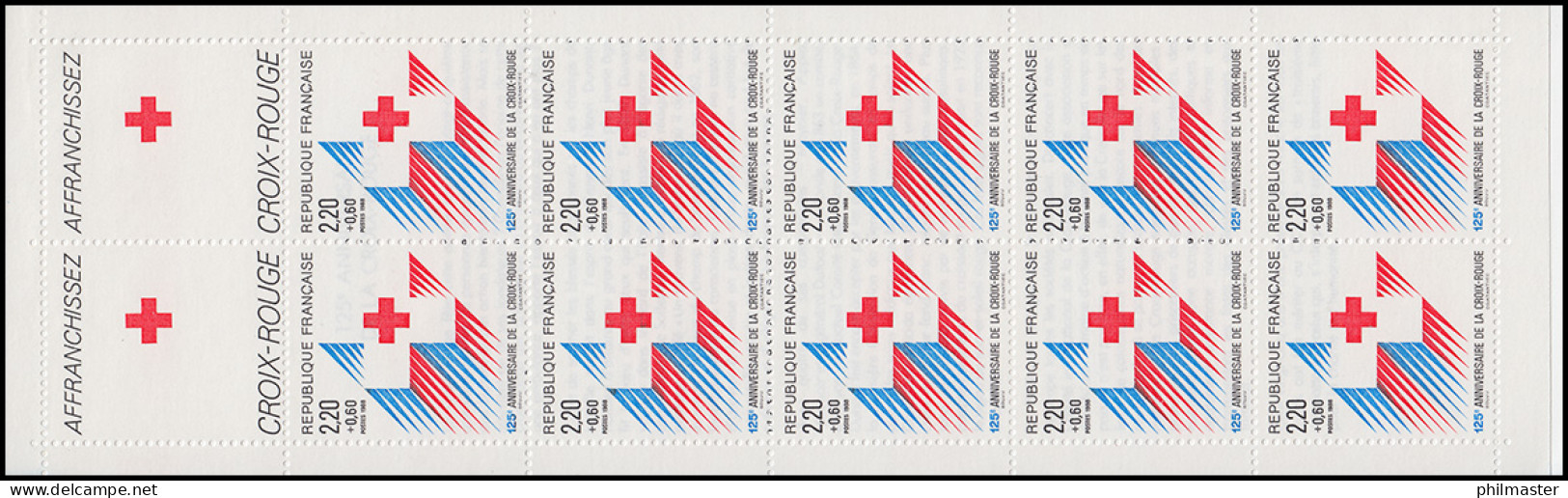 Markenheftchen 14 Rotes Kreuz, ** Postfrisch / MNH - Other & Unclassified