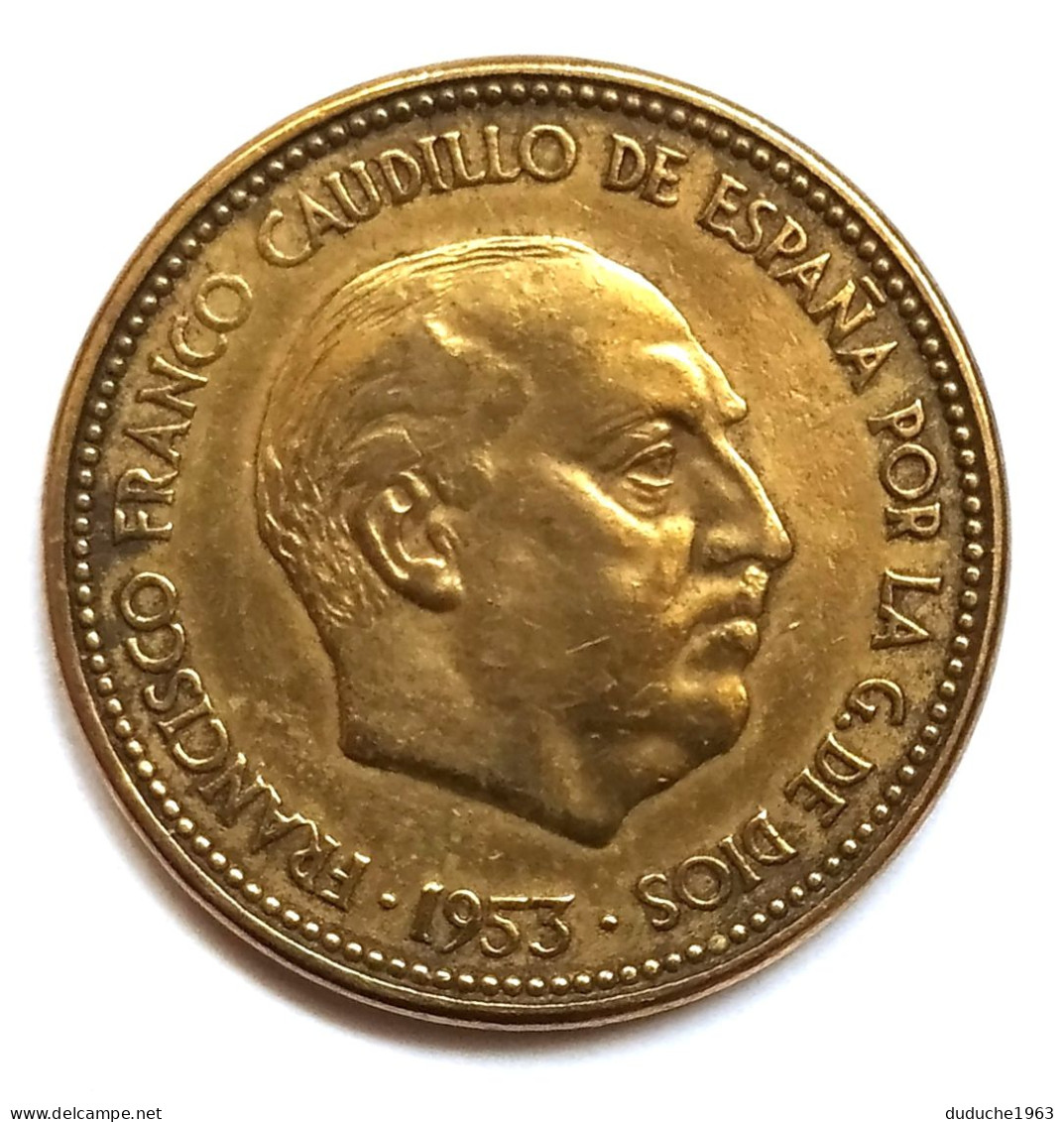 Espagne - Franco - 2,5 Pesetas 1953 - 2 Pesetas