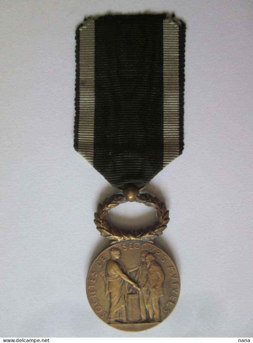 Rare!La Medaille Du Ministere De L'Interieur Decernee Au Commissaire Special Petitot Alexandre Attache Au Ministere 1903 - Francia