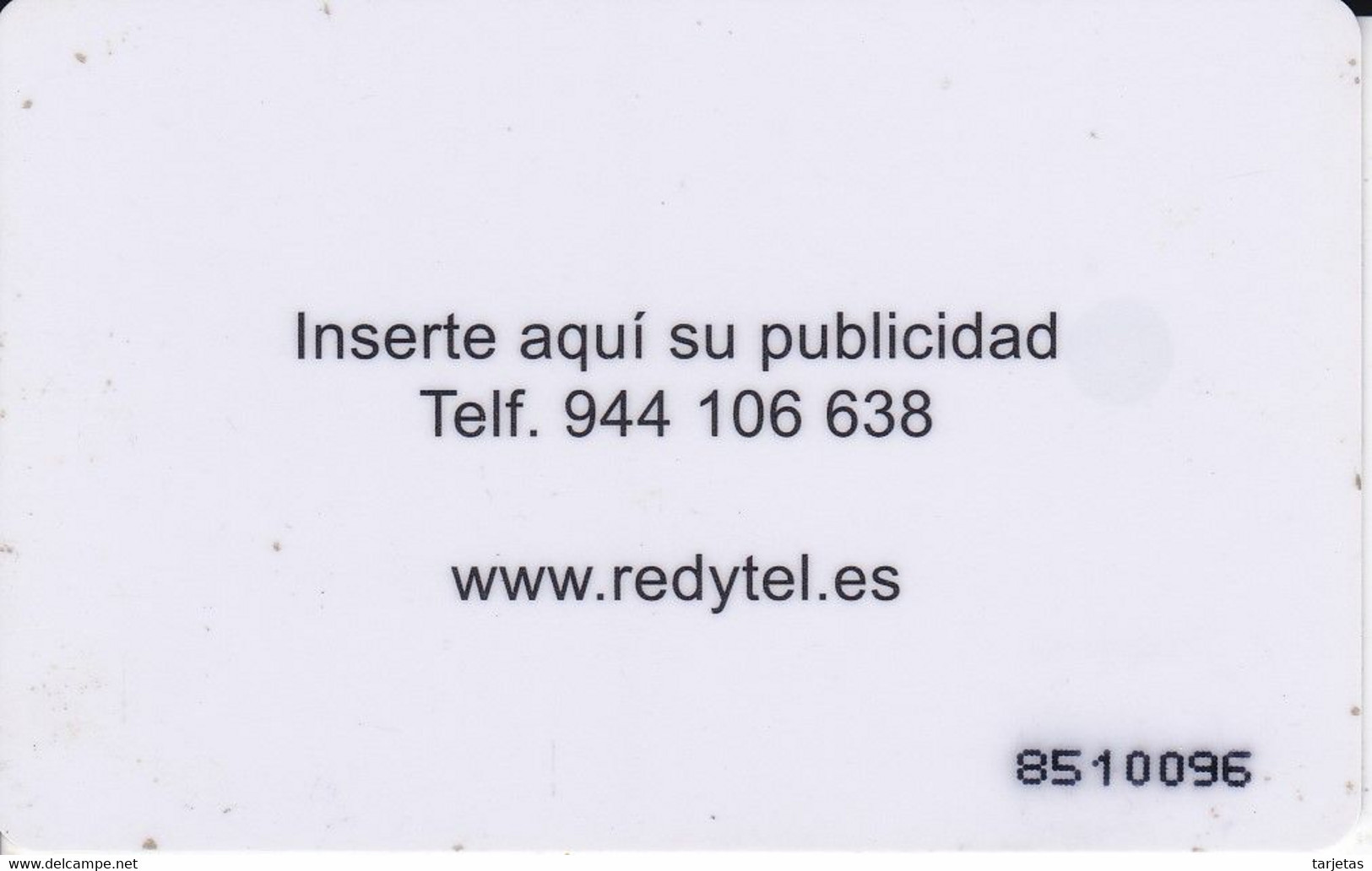 TARJETA  DE 10€ DE HOSPITALES TV Y TELEFONO REDYTEL (PAIS VASCO) RARA - Autres & Non Classés