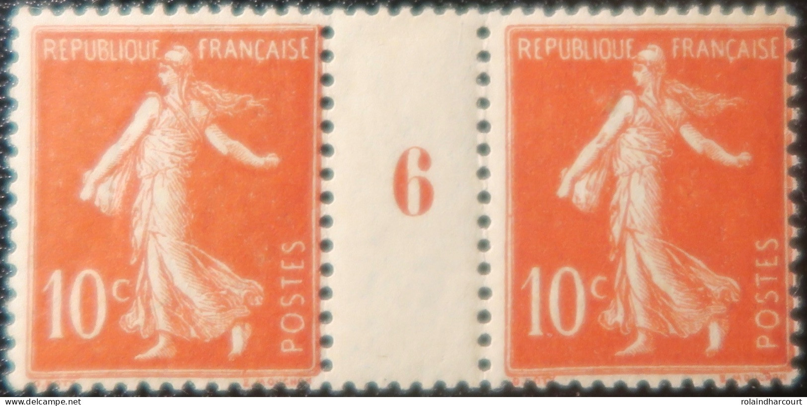 LP2943/78 - FRANCE - 1906 - TYPE SEMEUSE CAMEE - N°135 (millésime 6) TIMBRES NEUFS**(1t)/*(1t) - Millésimes